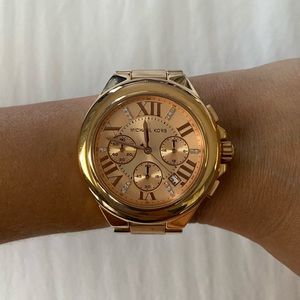 Michael Kira Rose Gold Watch